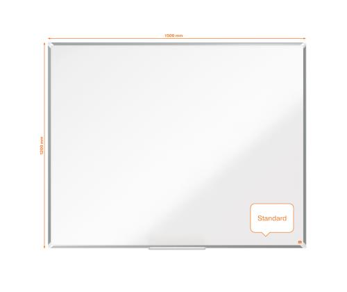 Valgetahvel-magnettahvel NOBO Premium Plus Steel 150x120cm