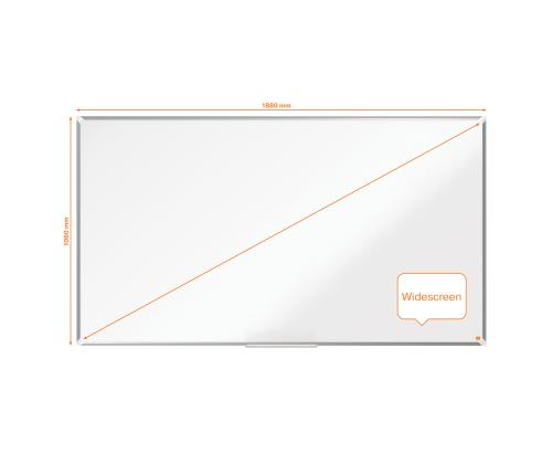 Valgetahvel-magnettahvel NOBO Premium Plus Wide Enamel 85"