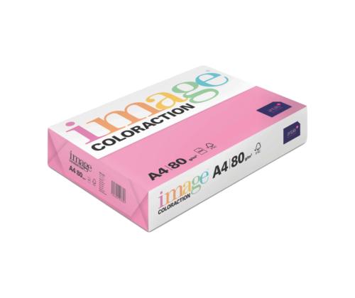 Värviline paber A4 80g IMAGE Coloraction nr.22 roosa (Malibu) 500 lehte