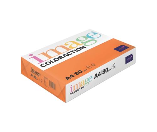 Värviline paber A4 80g IMAGE Coloraction nr.48 sügavoranž (Amsterdam) 500 lehte