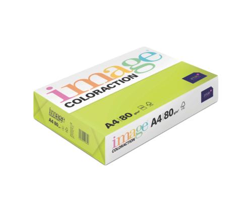 Värviline paber A4 80g IMAGE Coloraction nr.66 neoonroheline (Rio) 500 lehte