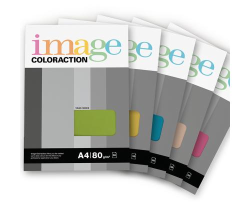 Värviline paber A4 80g IMAGE Coloraction nr.93 hall 50 lehte