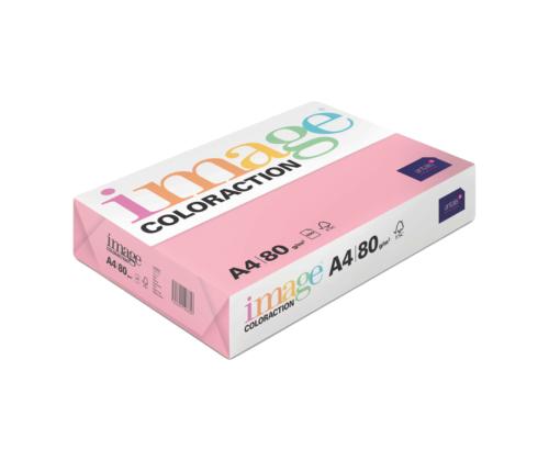 Värviline paber A4 80g IMAGE Coloraction roosa (Coral) 500 lehte