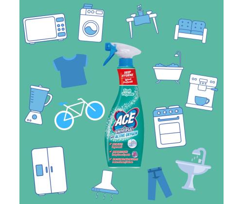 Värviliste kangaste plekieemaldusvahend ACE Multi-Purpose Fresh 650ml