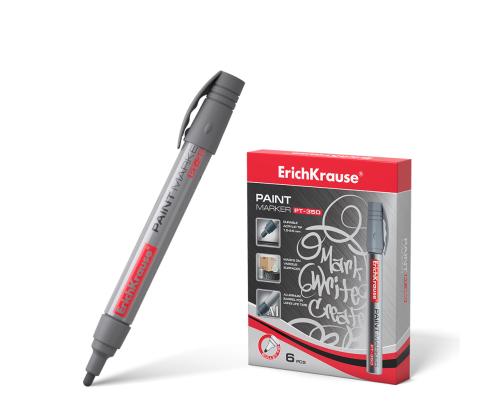 Värvimarker ERICH KRAUSE PT-350, hõbedane