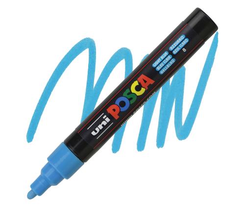 Värvimarker UNI Posca PC5M 1.8-2.5mm helesinine