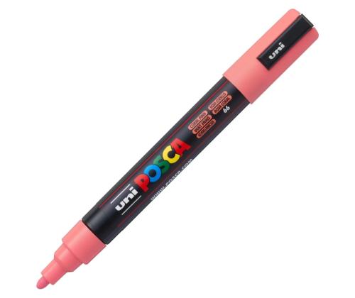 Värvimarker UNI Posca PC5M 1.8-2.5mm korall roosa