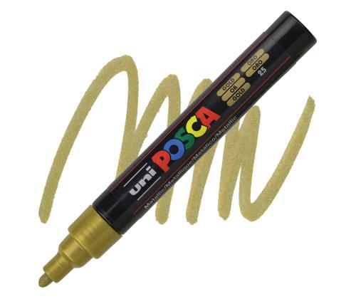 Värvimarker UNI Posca PC5M 1.8-2.5mm kuldne