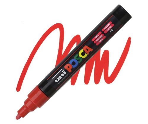 Värvimarker UNI Posca PC5M 1.8-2.5mm punane