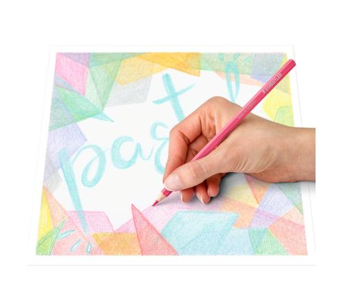 Värvipliiatsid STAEDTLER 146 pastelsed toonid 12 värvi