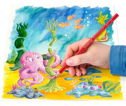 Värvipliiatsid STAEDTLER Noris Aquarell 24 värvi