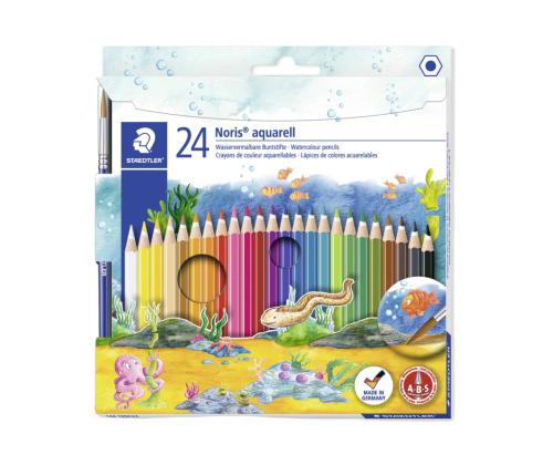 Värvipliiatsid STAEDTLER Noris Aquarell 24 värvi