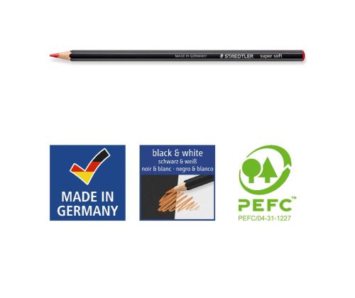 Värvipliiatsid STAEDTLER Soft 149C 12 värvi