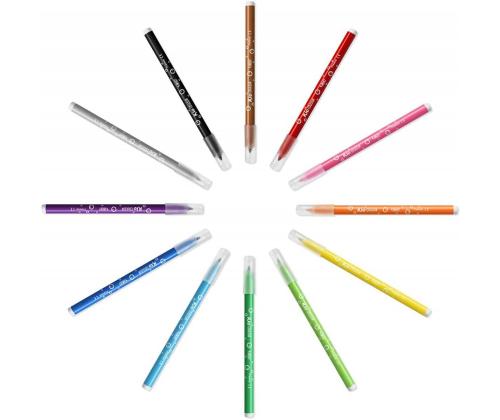 Viltpliiatsid BIC Kids 12 värvi