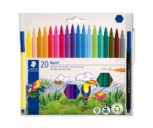 Viltpliiatsid STAEDTLER Noris 20 värvi