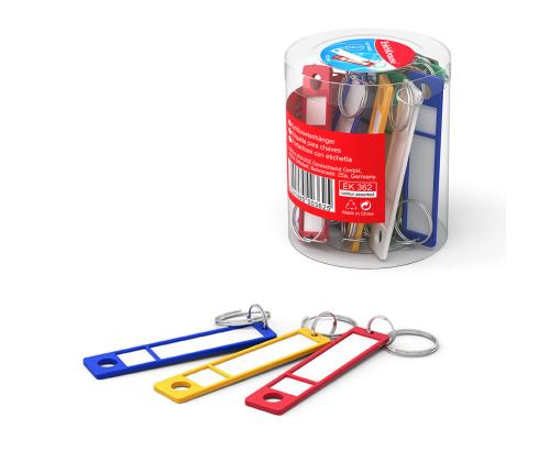 Võtmehoidja lipikuga, 63mm, 12tk karbis