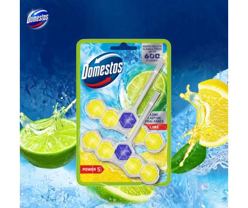WC-värskendaja DOMESTOS Power 5 Lime 100g