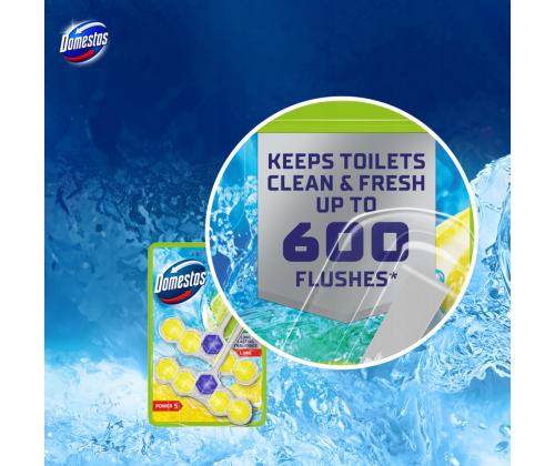 WC-värskendaja DOMESTOS Power 5 Lime 100g