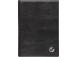 Raamatkalender Boss A5, NÄDAL vertikaal, spiraalköide, plastkaaned (MUST) 00039/40070