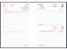 Raamatkalender Kalendermärkmik A6 PÄEV, kunstnahk (TUMESININE) 00029/40084