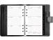 Time-Master kalender Compact A6 NÄDAL, kunstnahk (MUST) 00600/40166