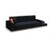 Line With Side Table - Black