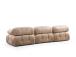 Bubble 3 Seater ( L1-O1-1R) - Velvet