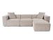 Lora (L1-O1-1R-POUFFE ) - Mocha