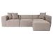 Lora (L1-O1-1R-POUFFE ) - Peach