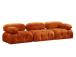Bubble 3 Seater ( L1-O1-1R) - Orange