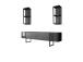 Chrome Line Set - Anthracite, Black