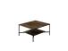 Chrome Line Set - Walnut, Black