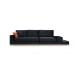 Line With Side Table - Black