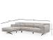 Jivago Corner Left (Chl-2R) - Beige
