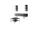 Chrome Line Set - Anthracite, Black