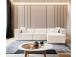 Lora (L1-O1-1R-POUFFE ) - Light Brown