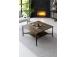Chrome Line Set - Walnut, Black