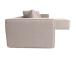 Lora (L1-O1-1R-POUFFE ) - Peach
