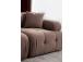Doblo 3 Seater ( L1-Pouffe-1R) - Cappucino
