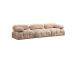 Bubble 3 Seater ( L1-O1-1R) - Velvet