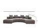 Gondol-2 (CHL-SOL-CHL-SAĞ) - Grey