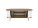 TV laud Stor - Oud Oak, White
