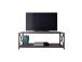 TV laud Xena - Black, Walnut