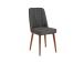 Tool Vina Sandalye Anthracite, Walnut