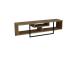 TV laud Asal (150) - Walnut, Black