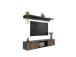 TV laud Elia - Wooden, Black