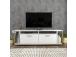 TV laud Omar - White, Gold