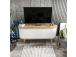 TV laud Stor - Oud Oak, White