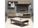 Milan - Walnut, White Marble