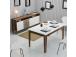 Milan 522 - Walnut, White